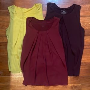 3 dress tank tops size small New York and company